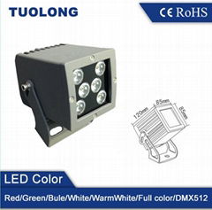 led flood light 6*3W 18W IP65 