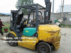 Used 4ton Komatsu Diesel Forklift 