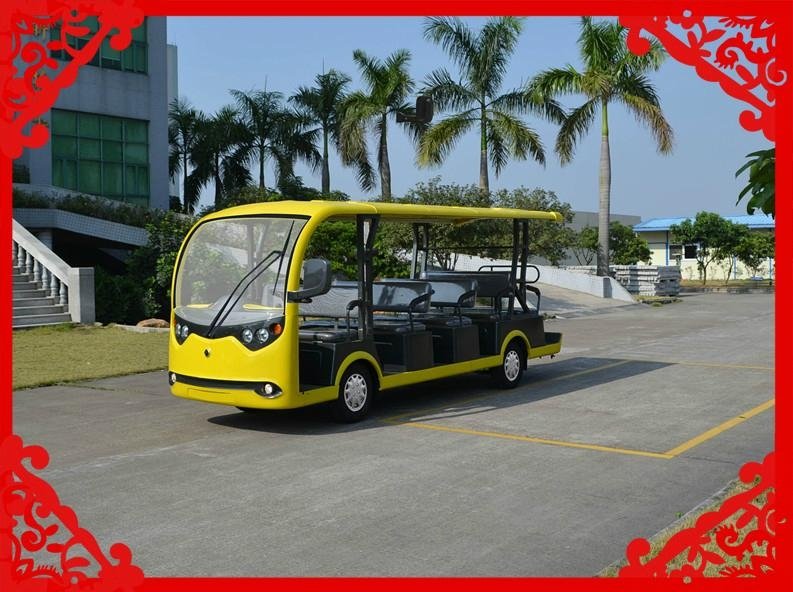 2014 Best-selling 14 seats new style sightseeing vehicle 1