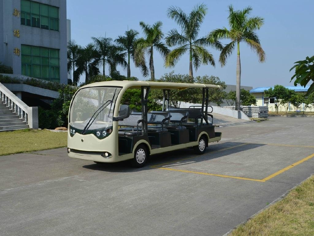 2014 Best-selling 14 seats new style sightseeing vehicle 2