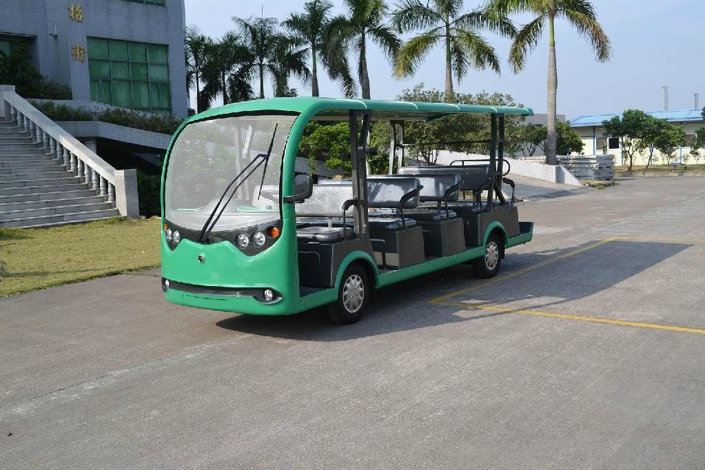 2014 Best-selling 14 seats new style sightseeing vehicle 3