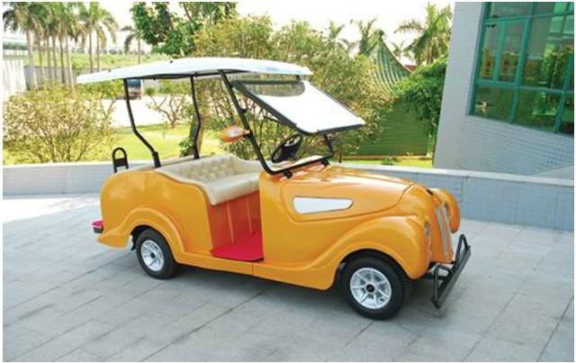 2014 high quality 4 seats electric classic cart 2