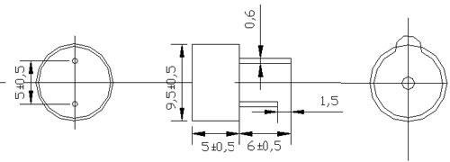 電磁式工業級有源（超小型）蜂鳴器 2