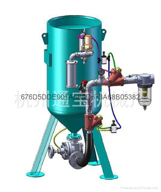 供應杭州通寶機械廠噴砂機 4