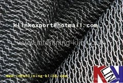 60“ PA coating Brush Knit Brushed Fusible Suit Interlining