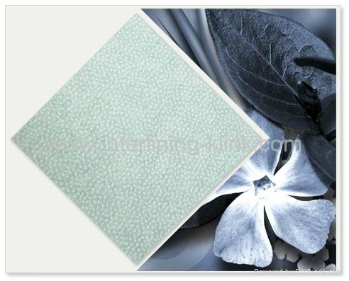 Non woven Fusible Interlining thermal bonded 5