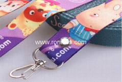 heat transfer printed lanyards for sale 