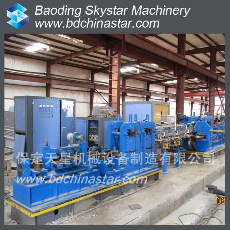 Induction heating angle forming line  2