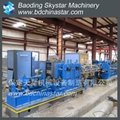 Induction heating angle forming line 