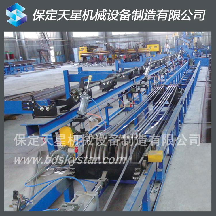 high frequency spiral finned tube welding line 5