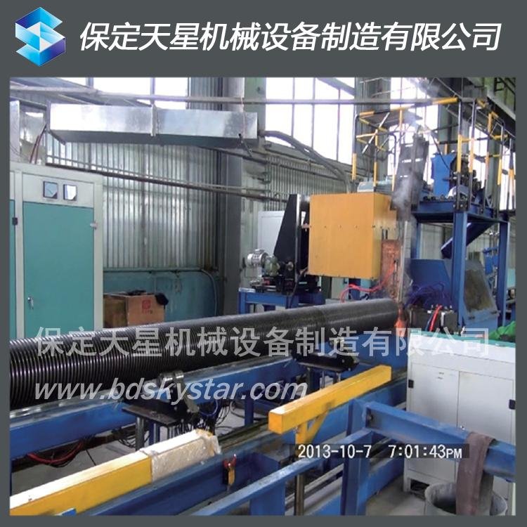 high frequency spiral finned tube welding line 4