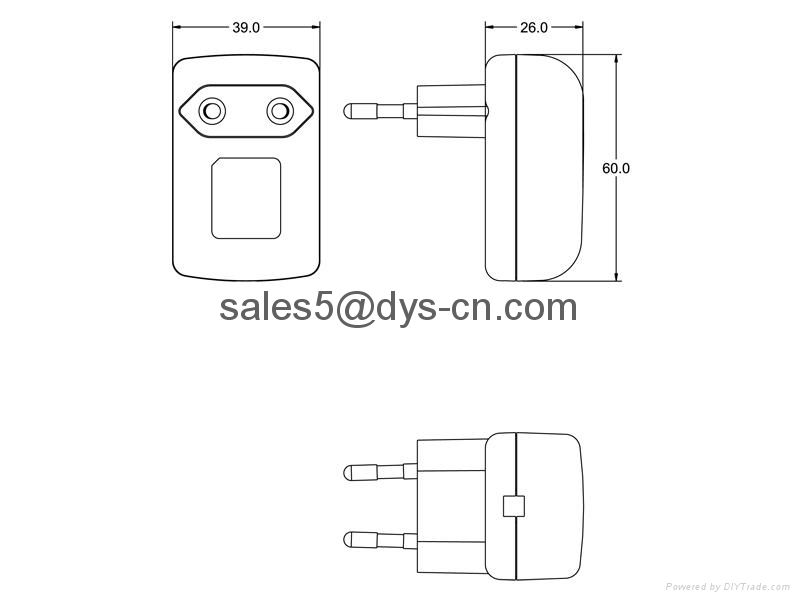  High quality 30w series switching power adapter with efficiency level VI 5