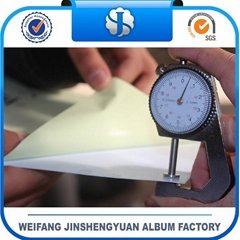 PVC rigid sheet for photo album from manufacture China