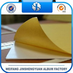 0.2mm 0.3mm rigid self-adhesive photobook PVC plastic sheet