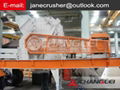 building rubbish mobile crusher machinery