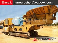 Manufactured Sand mobile impact crusher