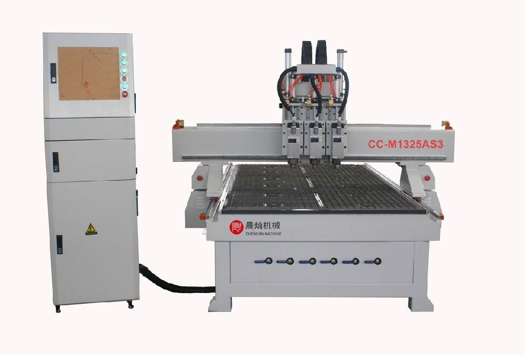 Multi head cnc router 