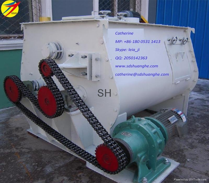 High quality double paddle shaft blender with CE certification 3