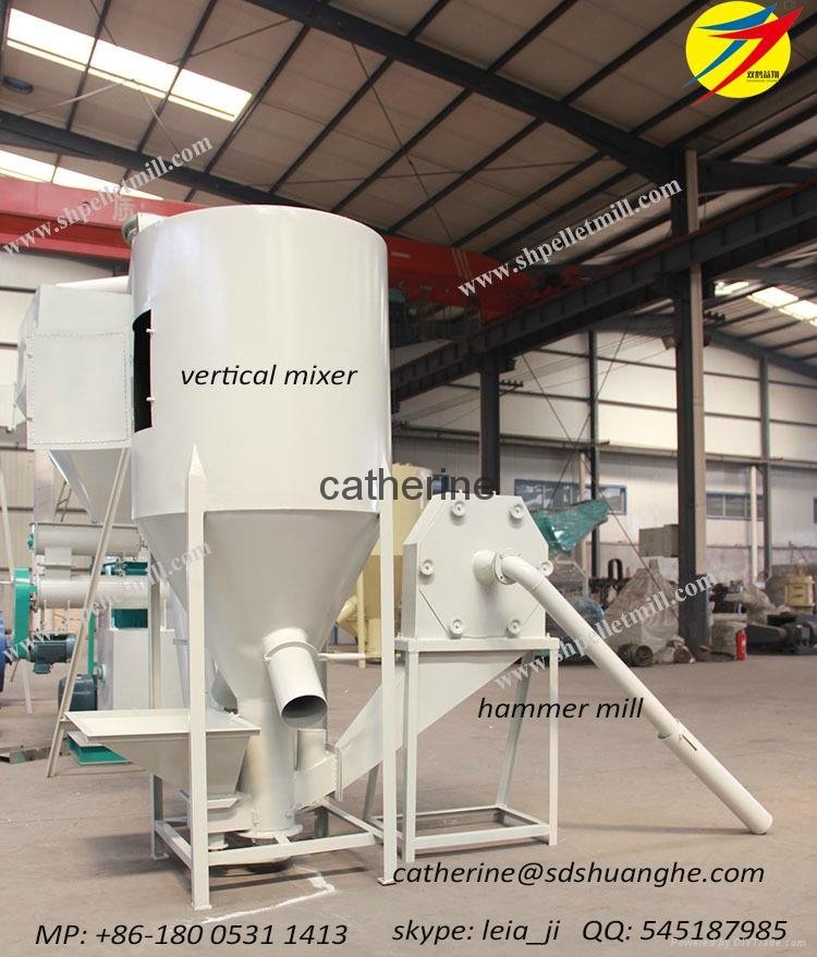 high quality animal feed grinder and mixer