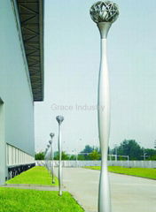 Aluminium Tapered Lamp Pole