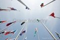 Stainless Steel Conical Flagpole 3