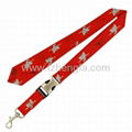 Dye Sublimation Polyester lanyards