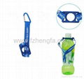 bottle holder flat polyester short lanyards