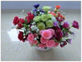 Wedding Decoraion Artificial Silk Flower Bush 4