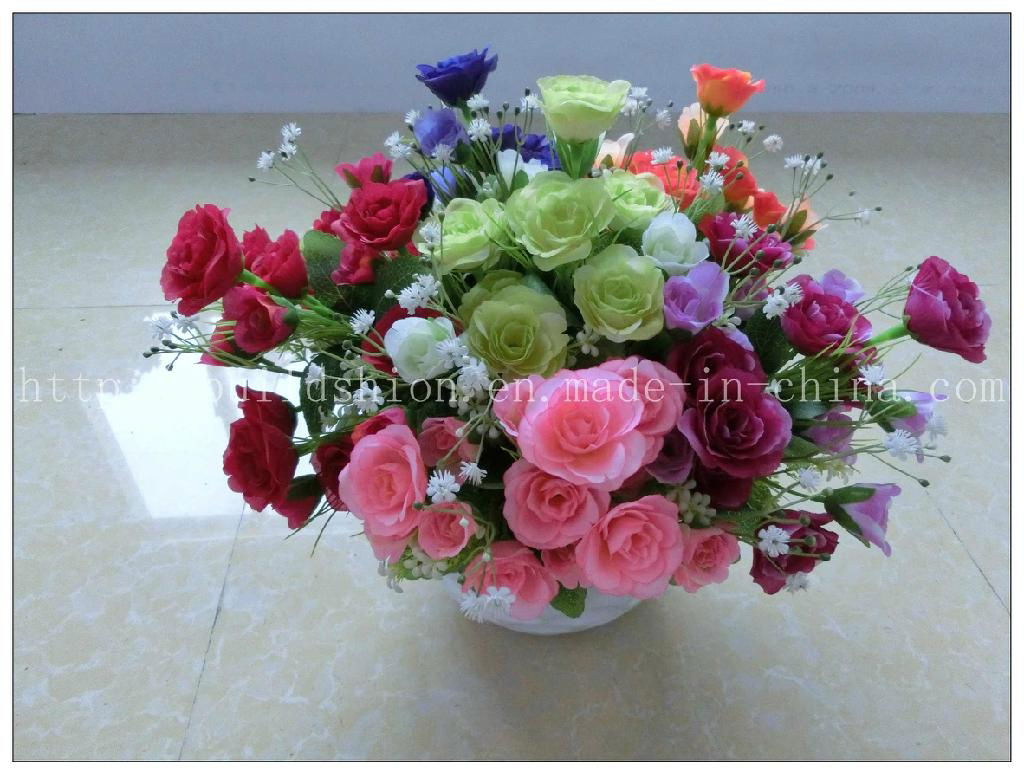 Holiday Gift Artificial Silk Flower 3