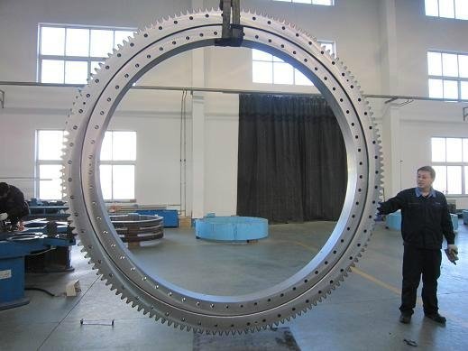 Excavator slew ring EX120-3 for Single-row ball slewing bearing