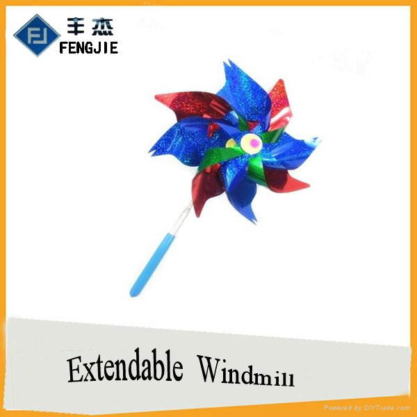 Extendable windmill