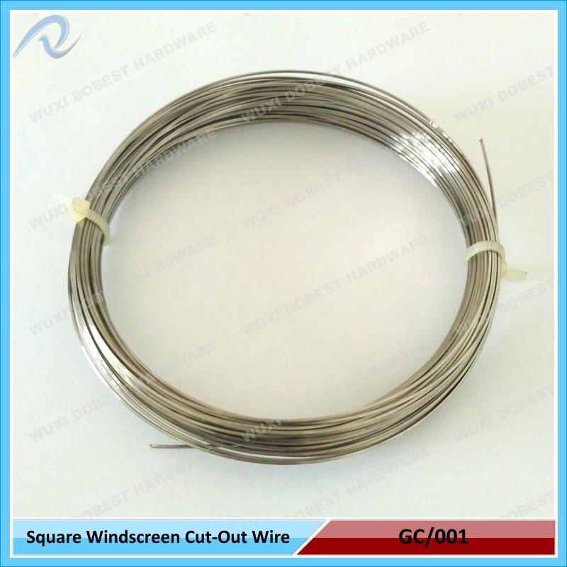 Windshield cut-out braided wire 4