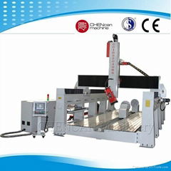 4axis 3d cnc foam and wood mold carving machine