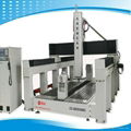 4axis 3d cnc foam and wood mold carving machine  2