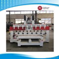4axis 3d multi-heads cnc router machine