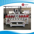 4axis 3d multi-heads cnc router machine 