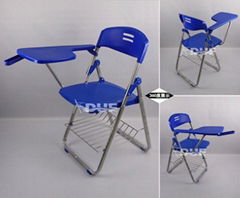 writing tablet chair school folding chair lightweight student chair