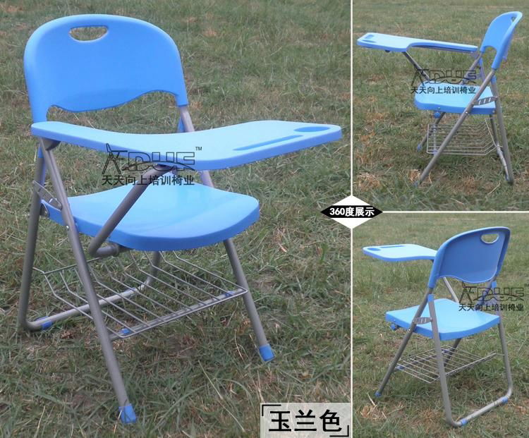 folding chair oversized tablet chair plastic school furniture 3