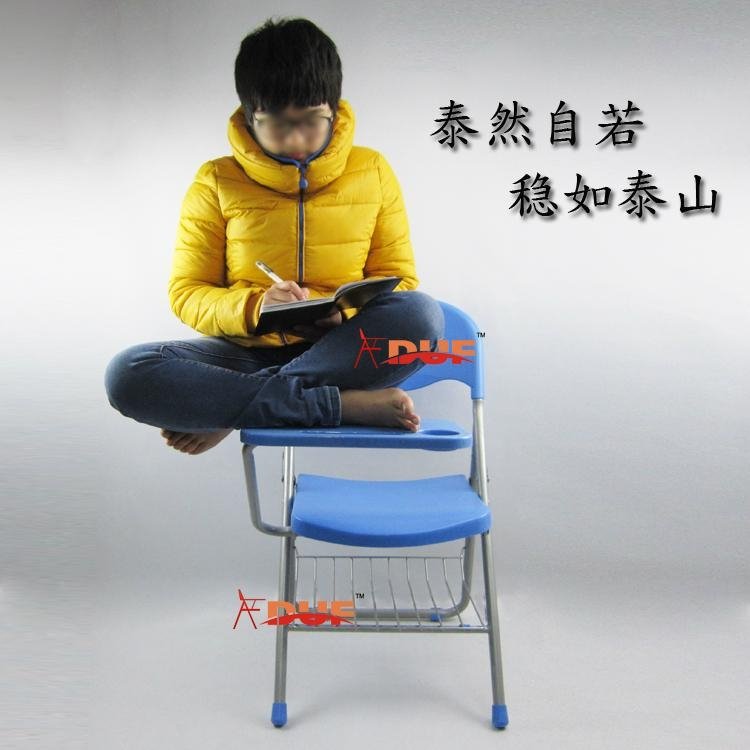 folding chair oversized tablet chair plastic school furniture 4