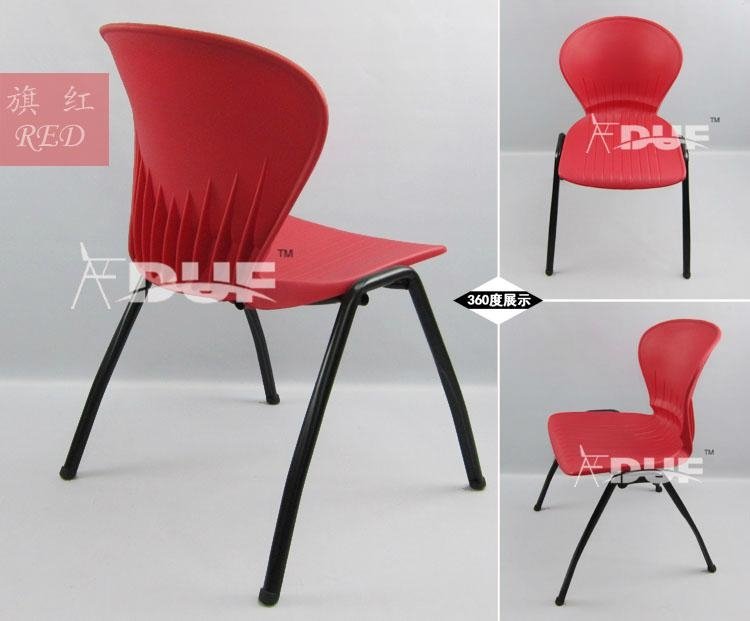 multi-purpose stackable plastic conference chair college chair 3