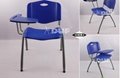 stacking tablet arm chair school chair with writing tablet 2