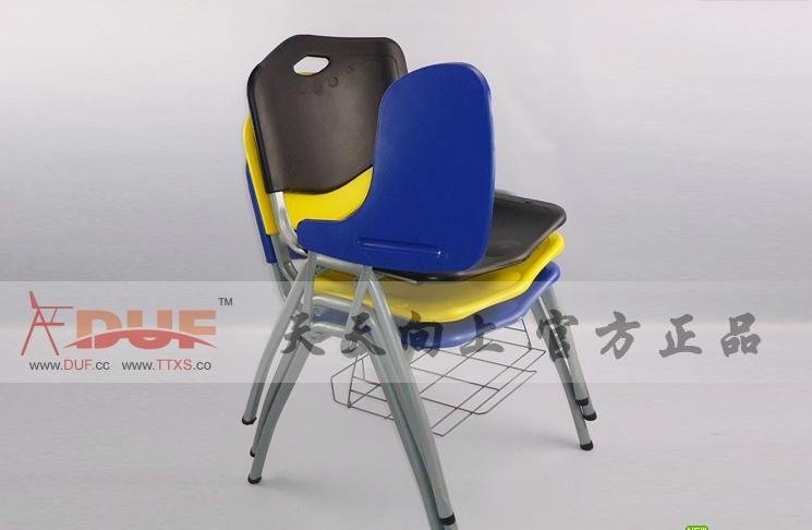 stacking tablet arm chair school chair with writing tablet 4