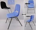 versatile ergonomic stack chair lobby chair 4-leg base 2