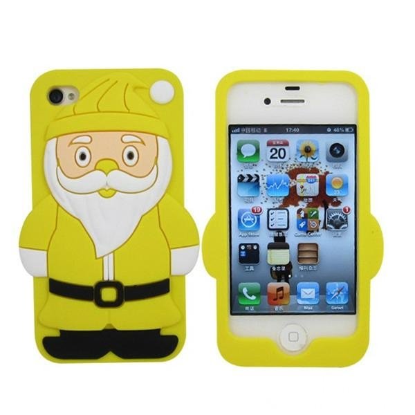 Hot Sell Christmas Gift Silicone Phone Case