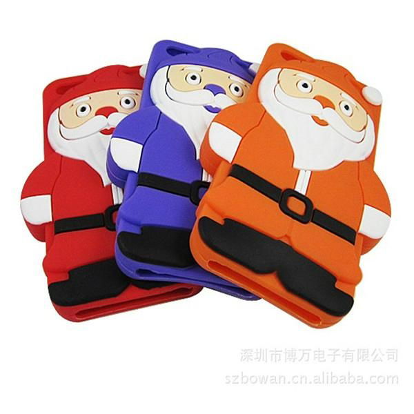 Hot Sell Christmas Gift Silicone Phone Case 3