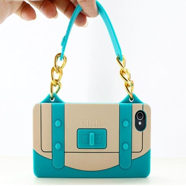 Fashion Silicone Mobile Phone Handbag 2