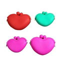 Costomized Mini Heart Silicone Coin Purse 4