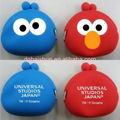 Logo Printed Silicone Coin Holder Case 2