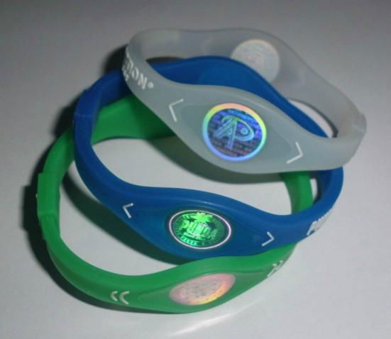 Custom Silicone Energy Bracelet 3