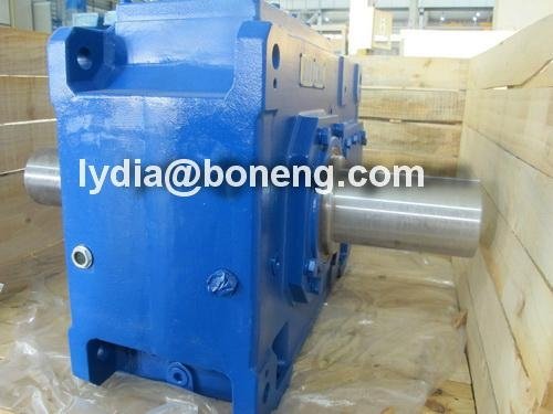 industrial parallel shaft helical gear reducer 4